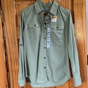 Brand new!! Carhart Long Sleeve Button up